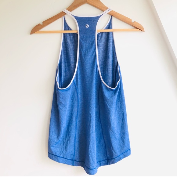 Lululemon Time To Sweat Racerback Tank Top My Race My Pace Running Sz 6 - Picture 7 of 12